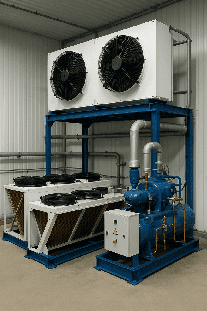 מערכת קירור תעשייתית