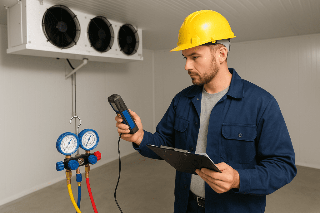 בדיקה חדר קירור בדיקה חדר קירור