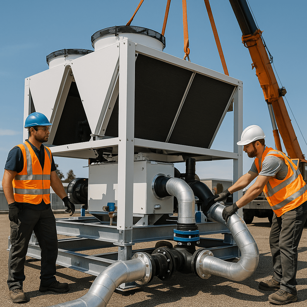 התקנת צ'ילרים