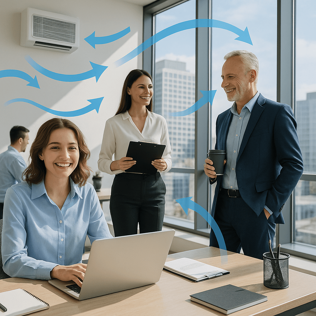 מערכות סינון אוויר במבנים מסחריים מערכות סינון אוויר במבנים מסחריים