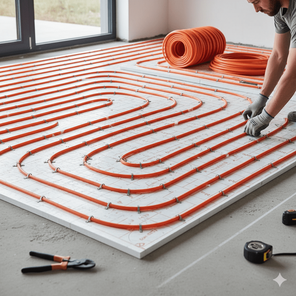 חימום תת רצפתי צריכת אנרגיה